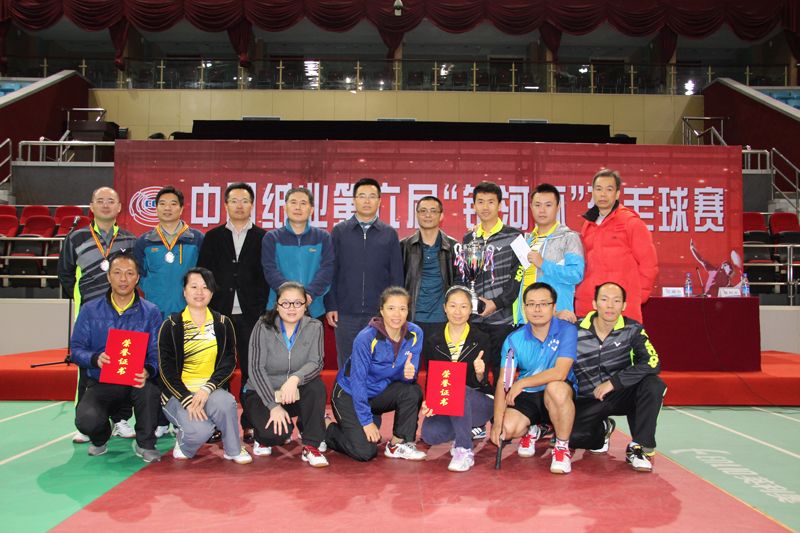 亞軍冠豪高新全體合影